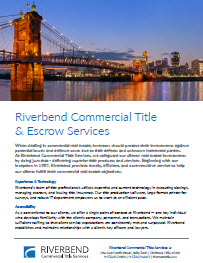 Riverbend Commercial Title & Escrow Services