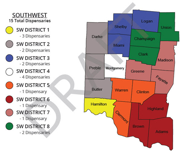 Southwest Map